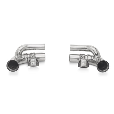 Tubi PORSCHE 997 & 991 GT3 LATERAL STRAIGHT PIPES EXHAUSTS KIT w VALVE Tubi Style