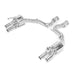 Tubi PORSCHE PANAMERA 971 TURBO EXHAUST KIT w VALVE Tubi Style