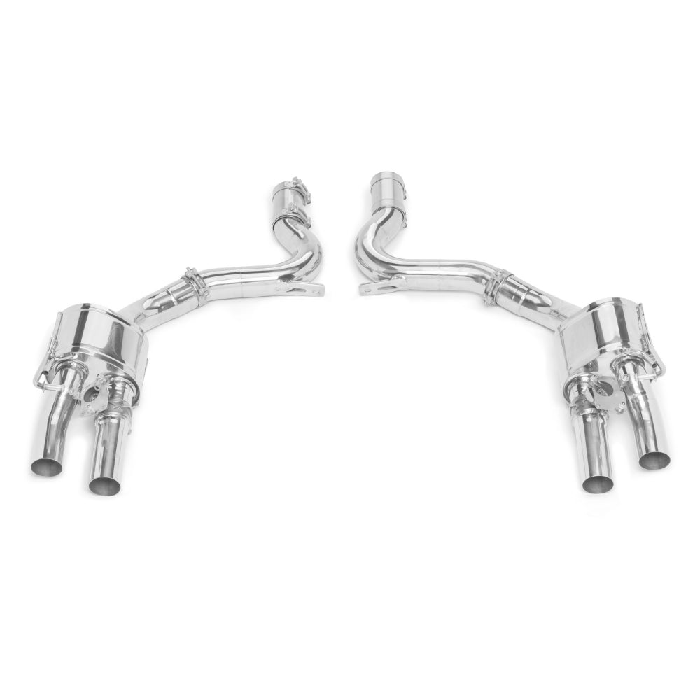 Tubi PORSCHE PANAMERA 971 TURBO EXHAUST KIT w VALVE Tubi Style