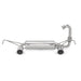 Tubi SMART 453 FORTWO BRABUS EXHAUST Tubi Style
