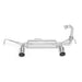 Tubi SMART 453 FORFOUR BRABUS EXHAUST Tubi Style