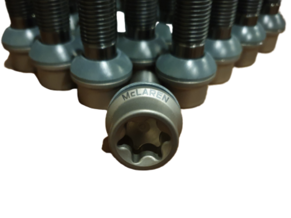 McLaren MSO Titanium Wheel Bolts Set for Performance Upgrade