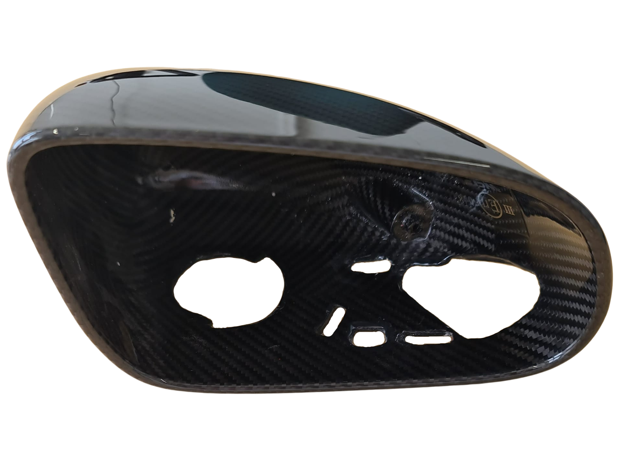 McLaren RH Carbon Fiber Side Mirror Cap Cover Upgrade