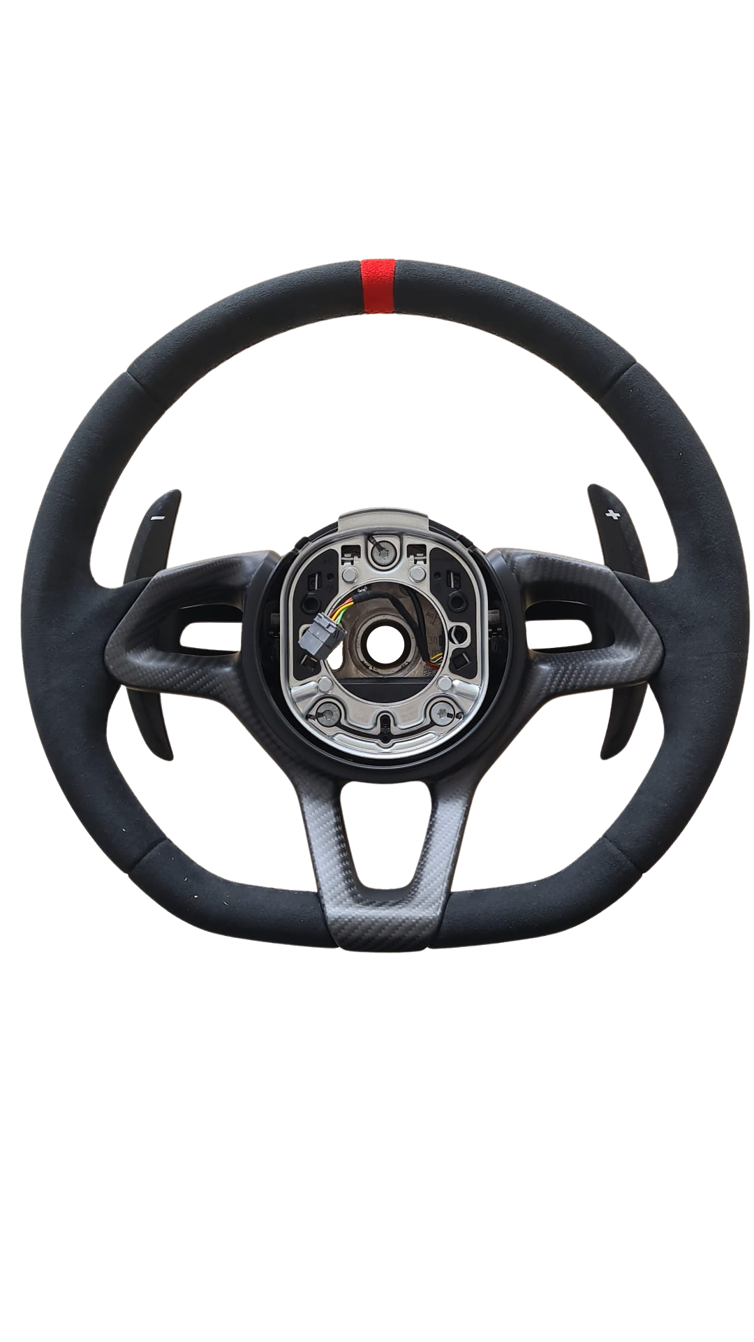 Mclaren Rim Steering Wheel Center Stripe Carbon Fiber
