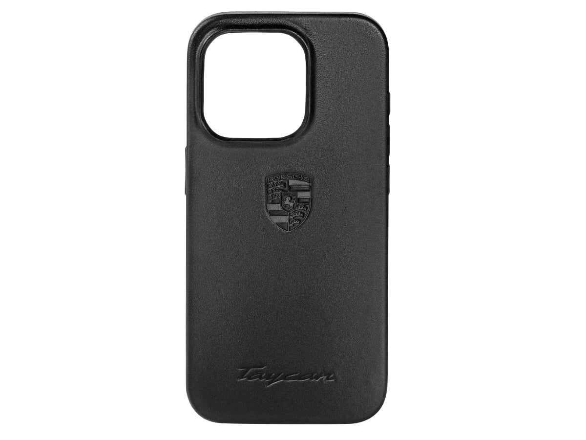 Porsche iPhone 15 Pro Taycan snap-on case - WAP0300050RTAY Porsche