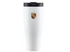 Porsche XL thermos cup, 900ml - in White Porsche