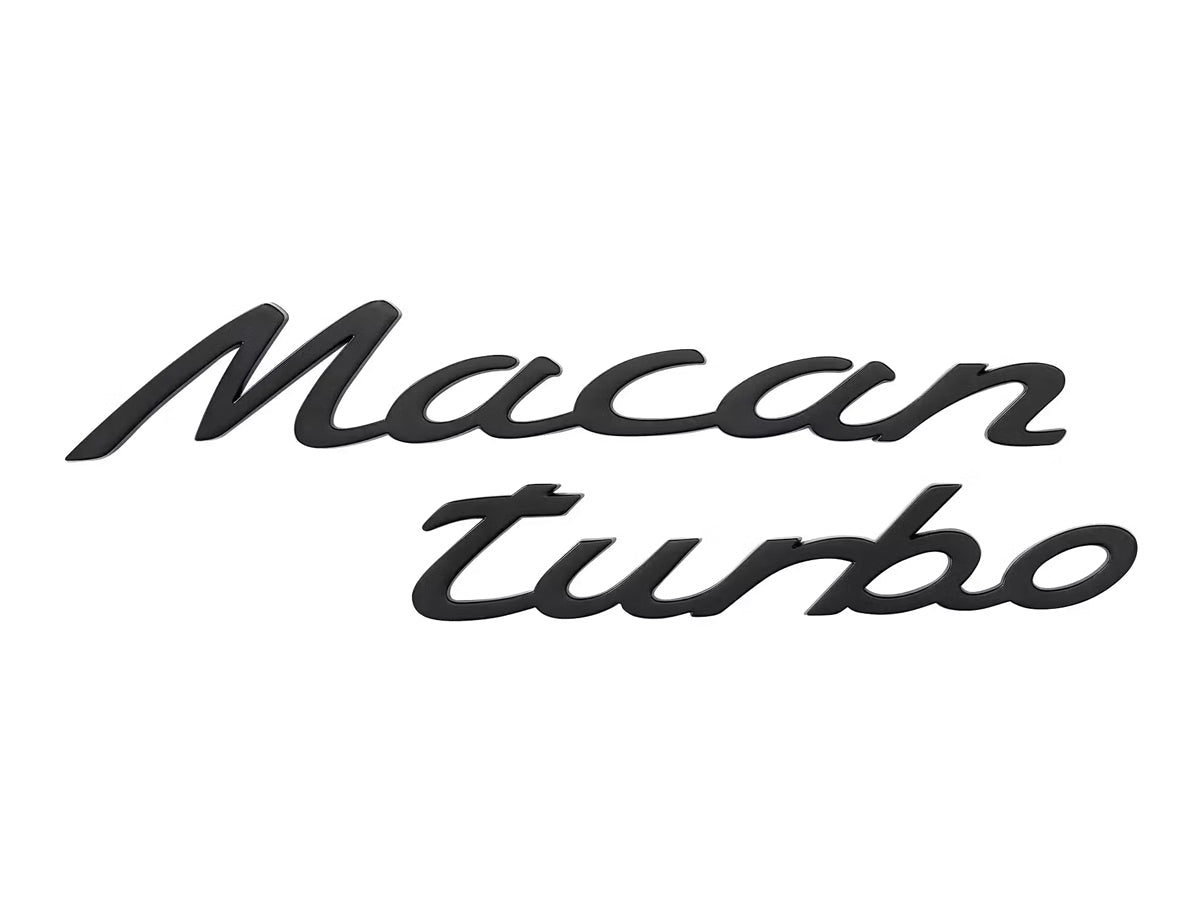 Two-piece magnet set with logo - Macan Turbo Porsche