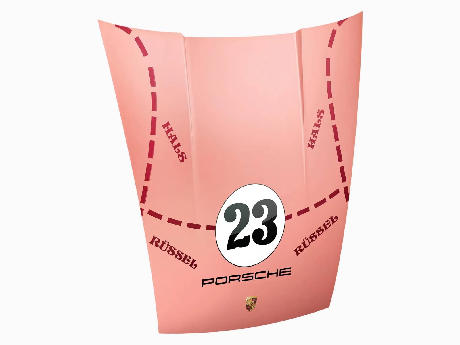 911 Bonnet Wall Art - Pink Pig - WAP0503060NPKP Porsche