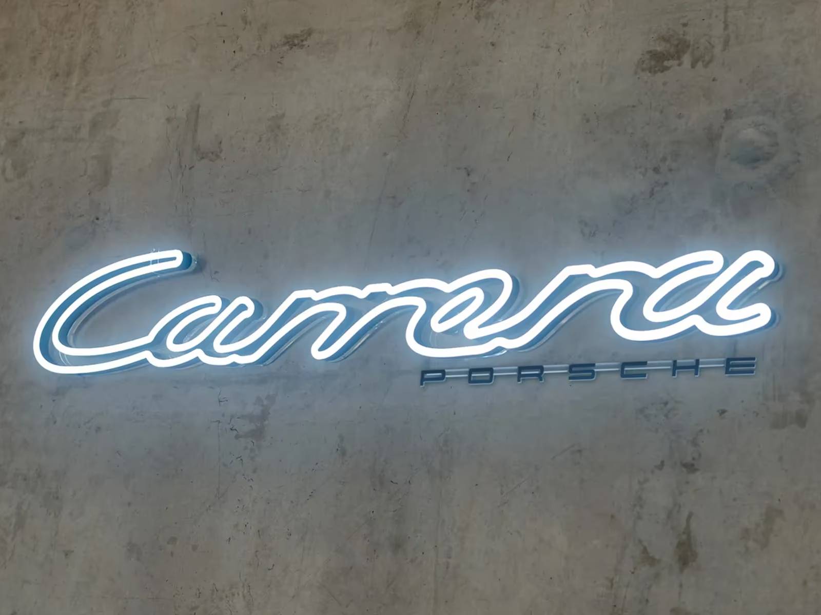 Illuminated Carrera Lettering - Limited Edition - WAP0505400RCLS Porsche