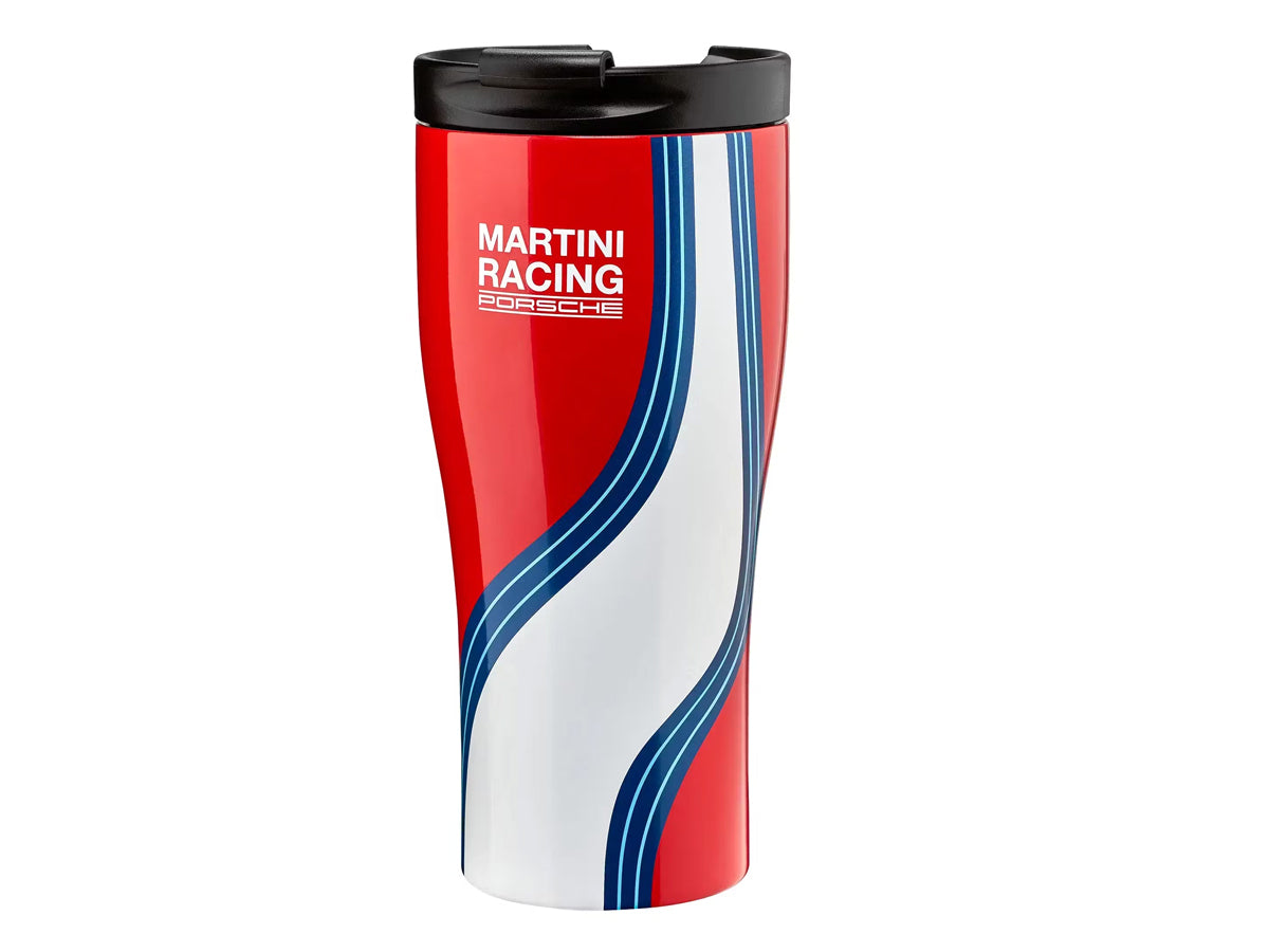 Porsche Thermos cup – in Red - MARTINI RACING® Porsche