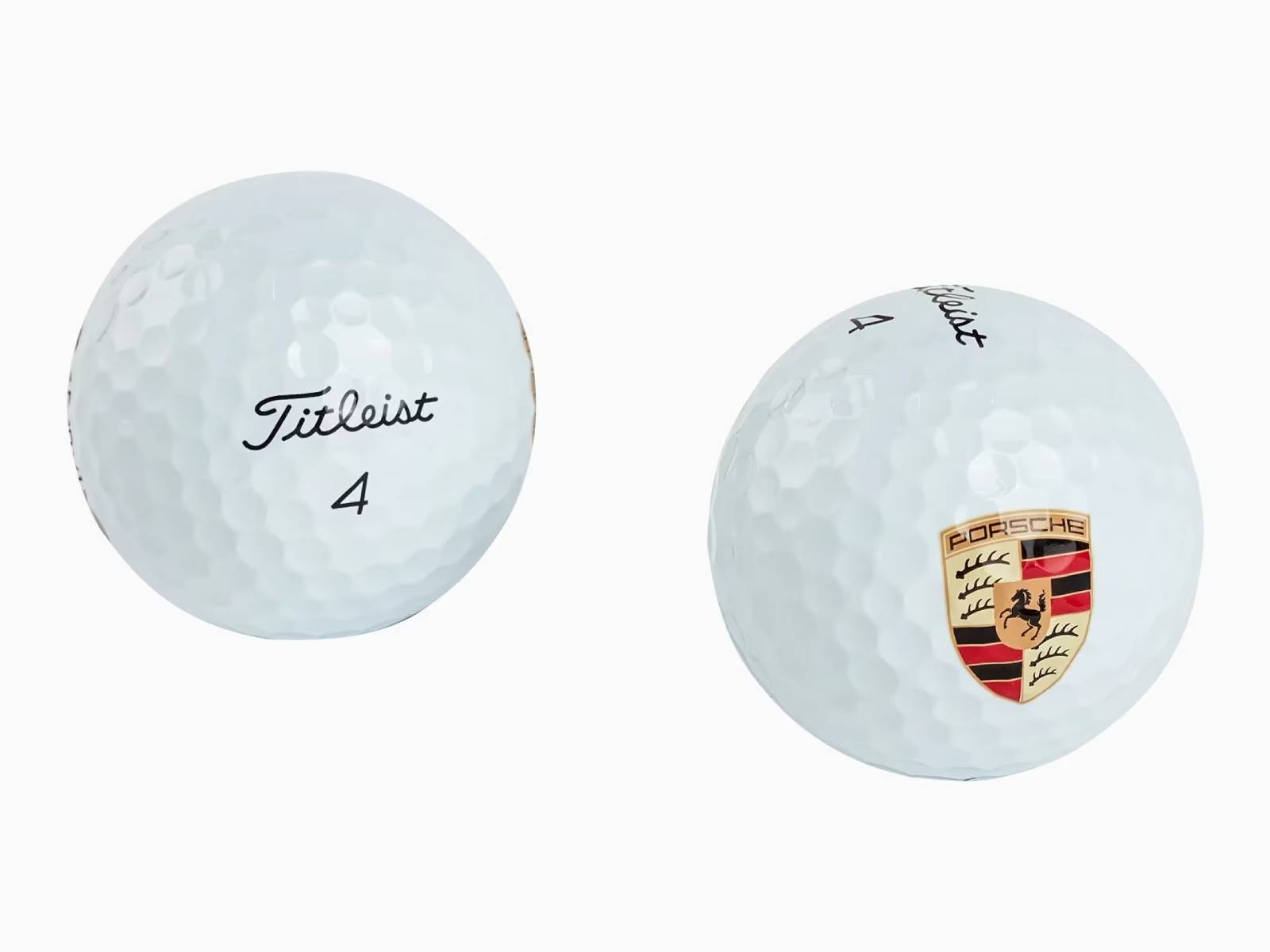 Golf Balls With Porsche Crest - Set of 3 - WAP0600540RGBS Porsche