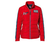 Porsche Women's Quilted Jacket, XS Red - Martini Racing Collection - WAP5590XS0J Porsche