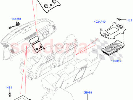 Land Rover Amplifier - audio system
 lr098875