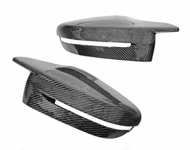 Carbon Fiber Sedan Mirror Caps - BMW G80/82 Fabspeed Carbon