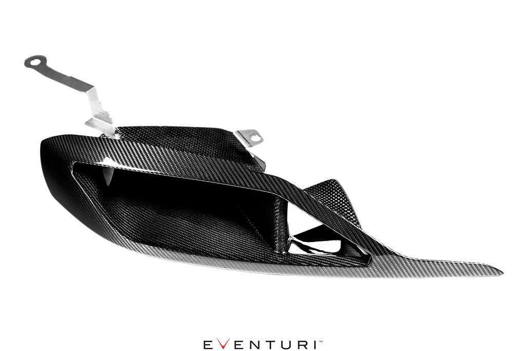 Eventuri Toyota A90 Supra Black Carbon Headlamp Duct Eventuri