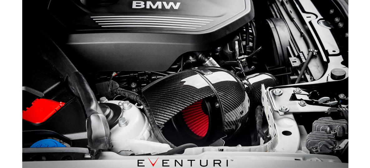 Eventuri BMW B58 M140i, M240i - Black Carbon Intake Eventuri