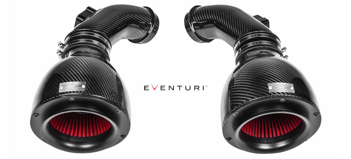 BMW F12/F13/F06 M6 Eventuri Black Carbon Intake with shroud set Eventuri