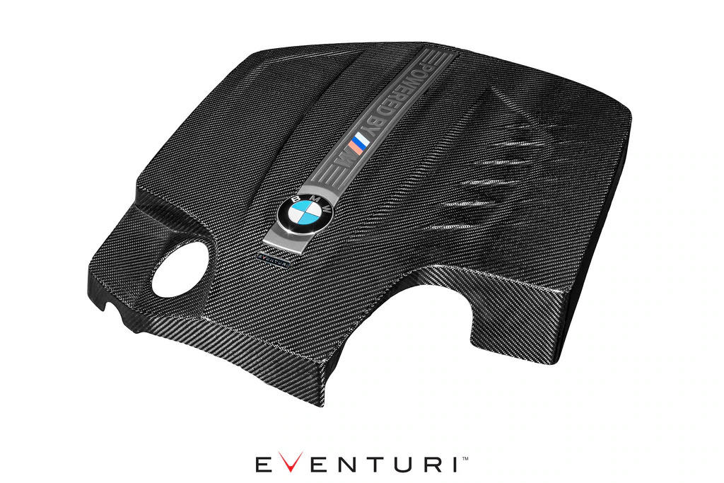 Eventuri BMW F87 M2 N55 Black Carbon Engine Cover Eventuri