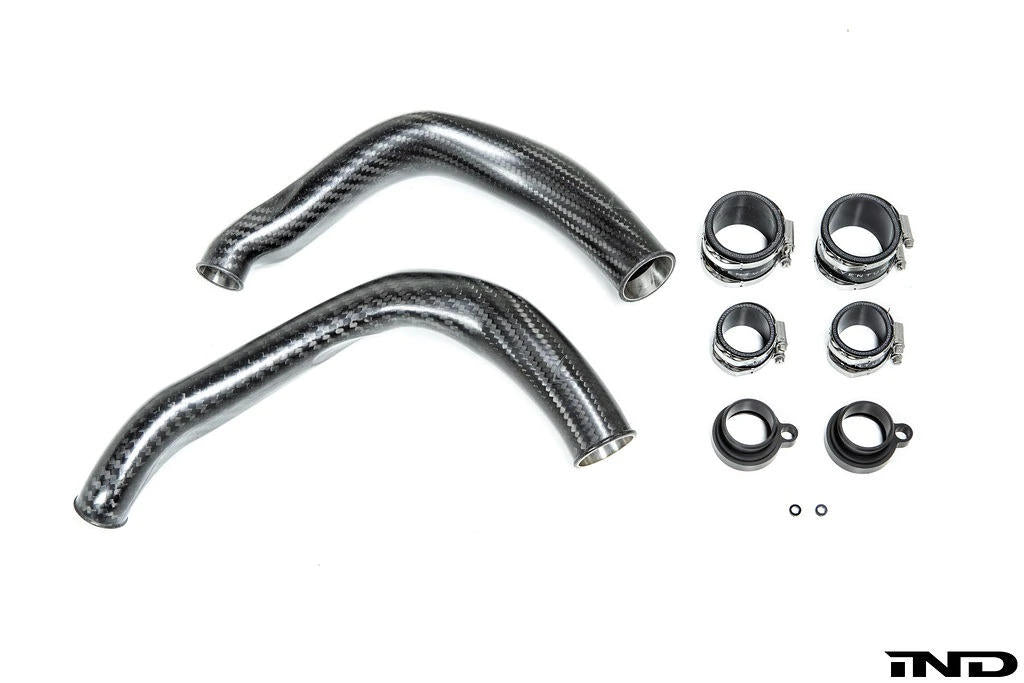 Eventuri BWW F8X M2C / M3 / M4 S55 Black Carbon Charge Pipes Eventuri