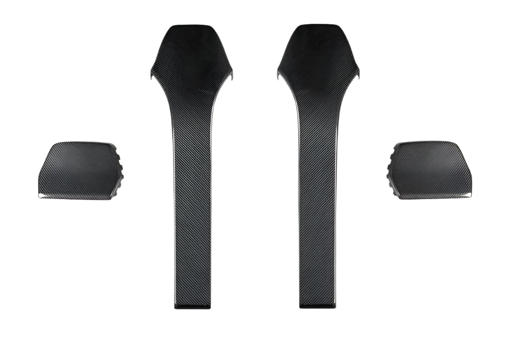 Eventuri BMW F8X M3 M4 Black Carbon Seat Back Covers Eventuri