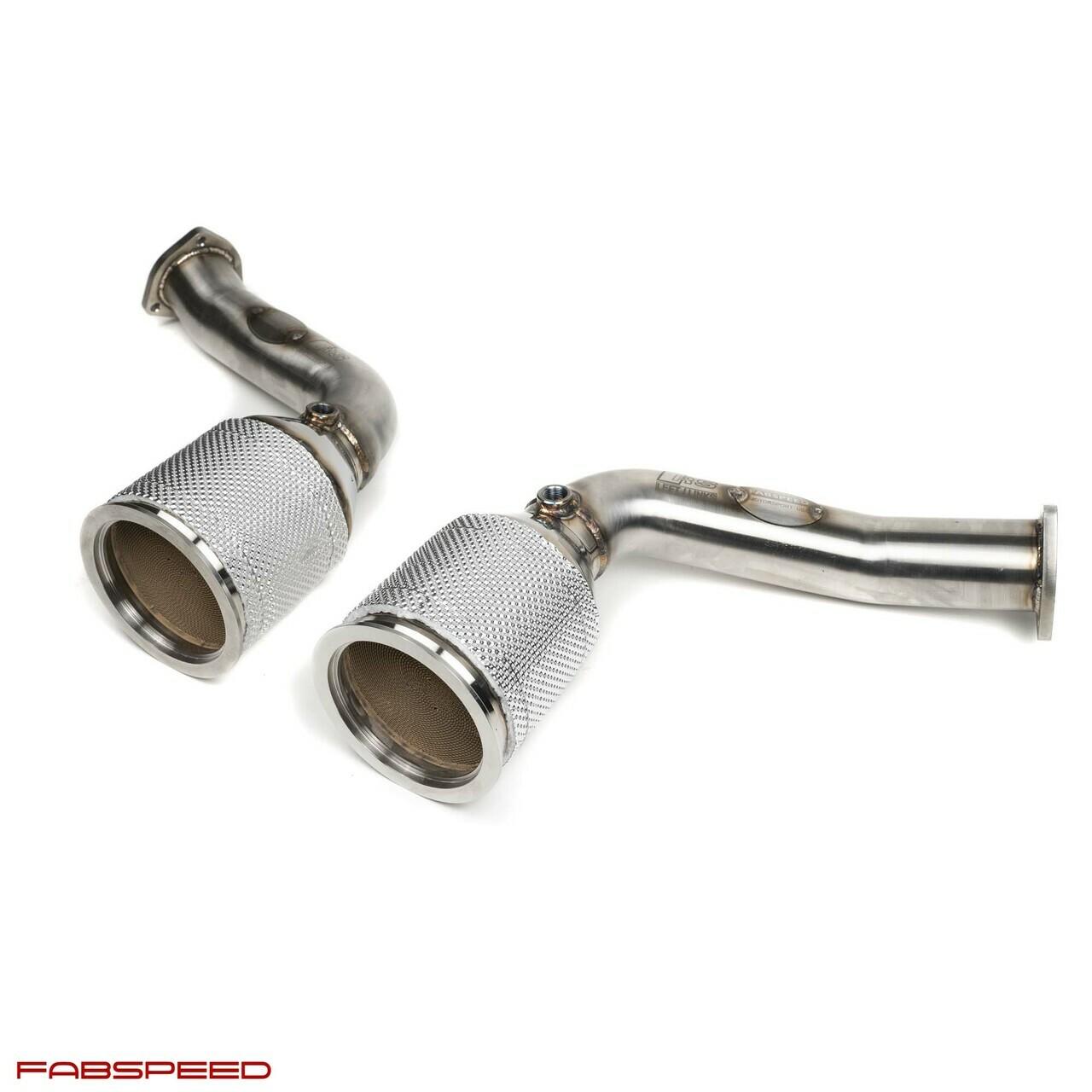 Fabspeed Audi RS6 / RS7 (C8) Sport Cat Downpipes (2019+) Fabspeed Motorsport