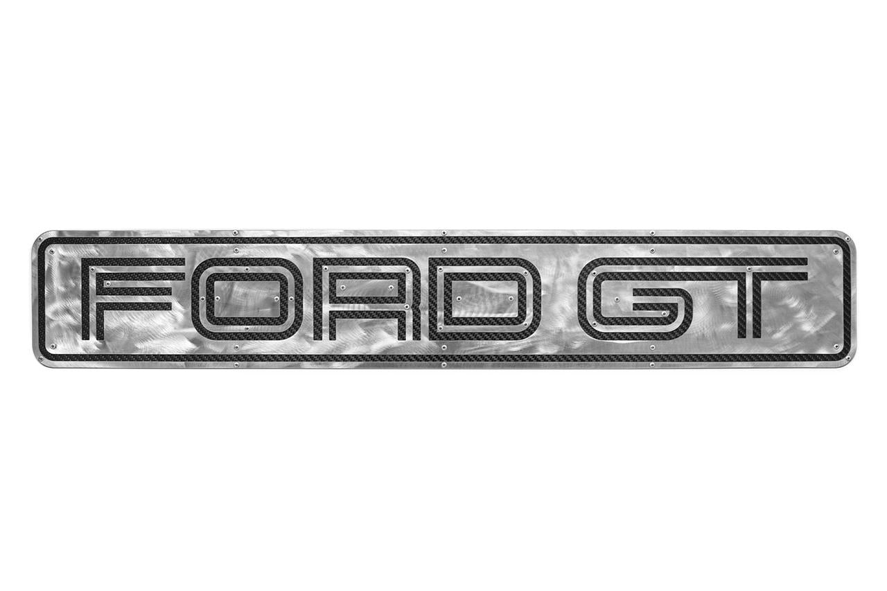 Fabspeed Carbon Fiber Wall Art - Ford GT (2005 Design) Fabspeed Motorsport