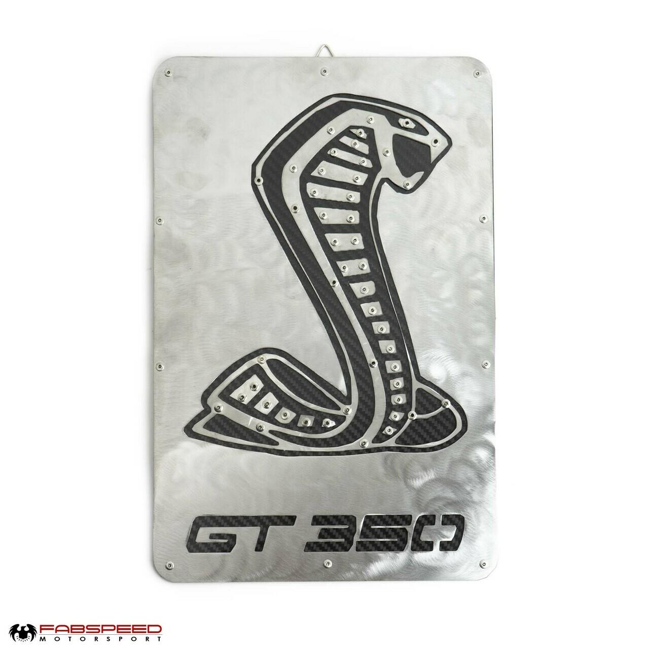 Fabspeed Carbon Fiber Wall Art - Shelby GT350 Fabspeed Motorsport