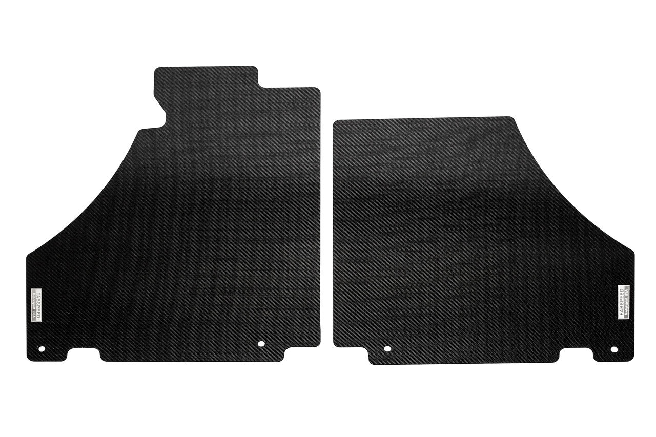 Fabspeed Ferrari 360 Carbon Fiber Track Mats (1999-2005) Fabspeed Motorsport