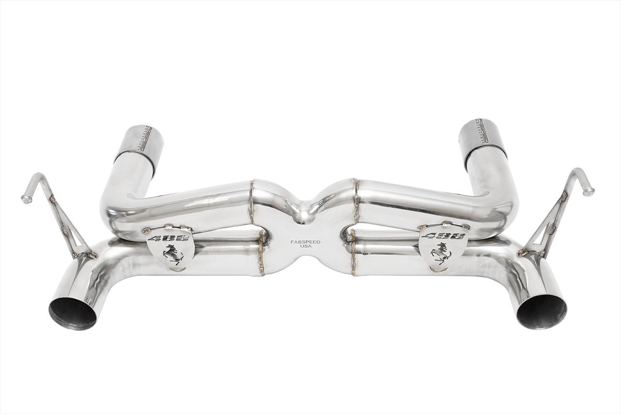 Fabspeed Ferrari 488 Supersport X-Pipe Exhaust System Fabspeed Motorsport
