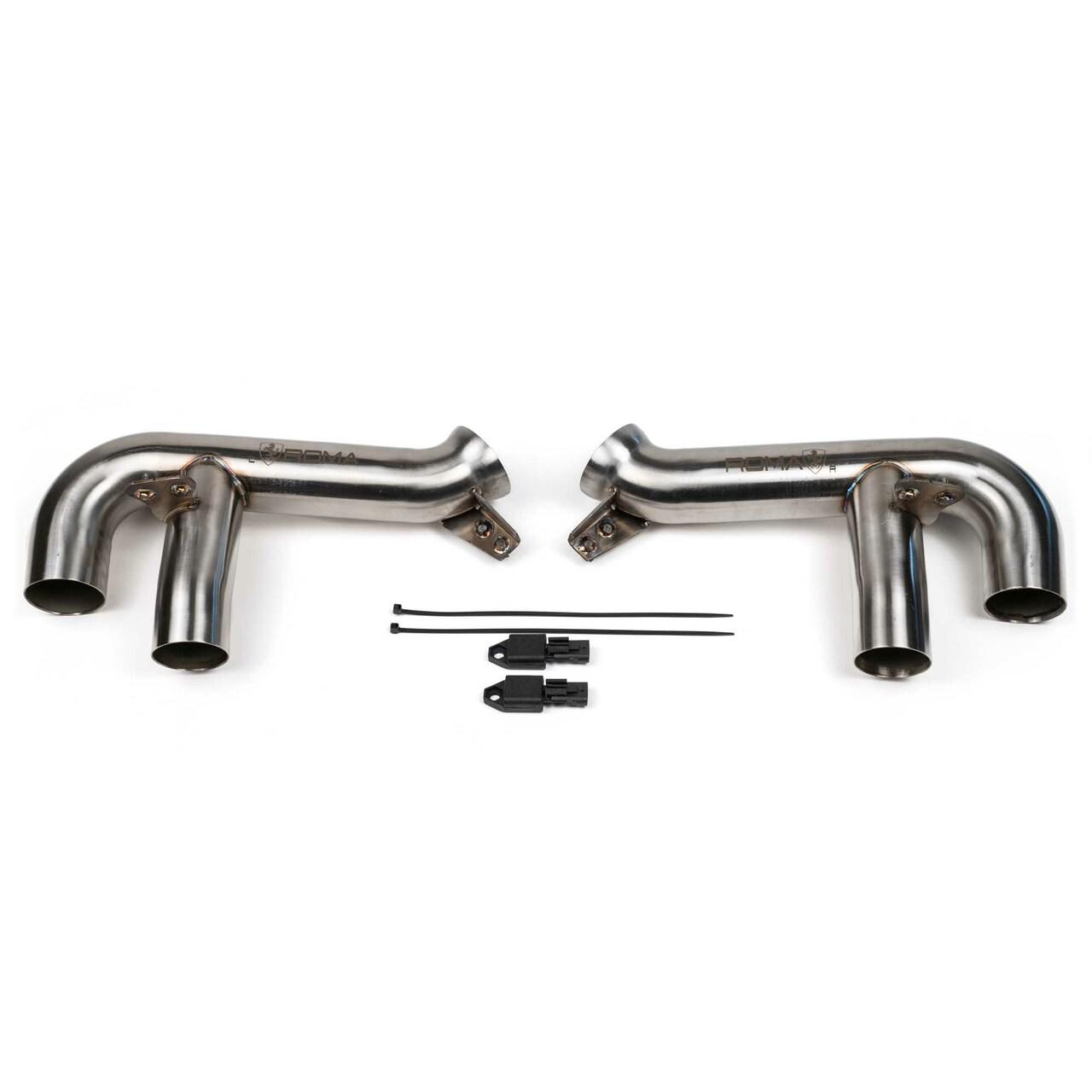 Fabspeed Ferrari Roma Supersport Valve Delete Pipes (2020+) Fabspeed Motorsport