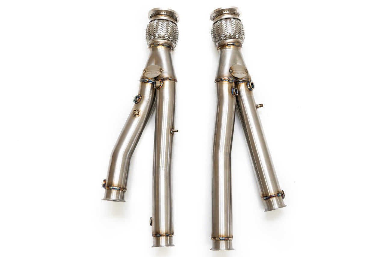 Fabspeed Lamborghini Aventador SVJ link comp. Pipes Fabspeed Motorsport