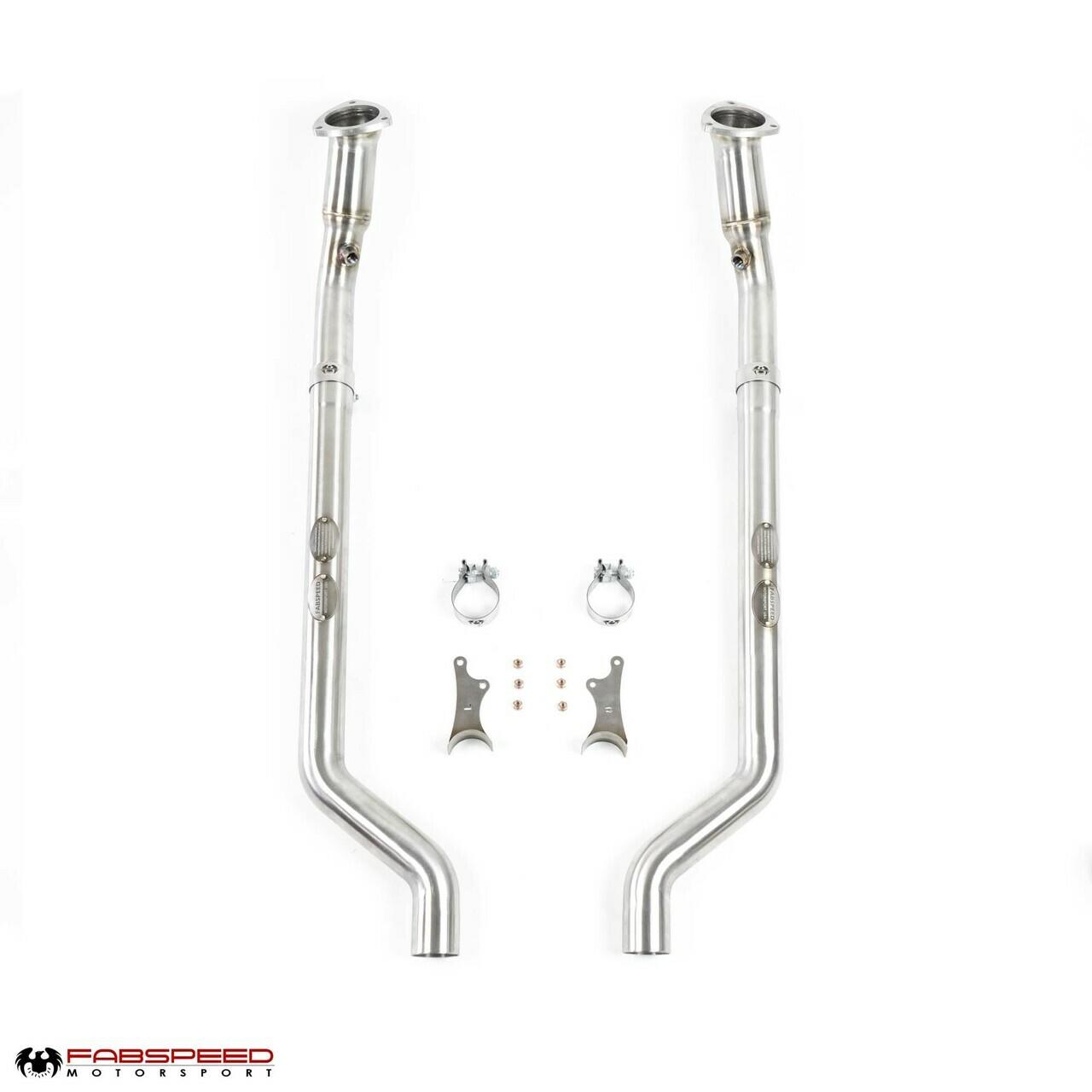Fabspeed Maserati GranTurismo link comp. Pipes (2008-2019) Fabspeed Motorsport