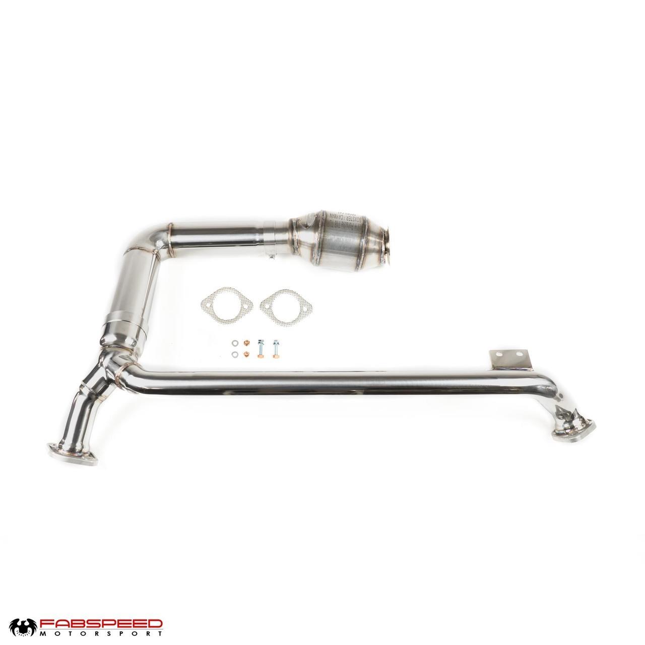 Fabspeed Porsche 718 Boxster / Cayman Sport Cat with Downpipe (2017+) Fabspeed Motorsport