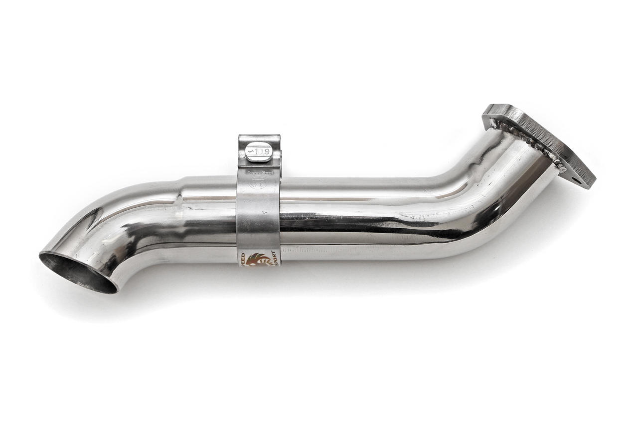 Fabspeed Porsche 911 Carrera Muffler Bypass Pipe with Adjustable Turndown (1976-1989) Fabspeed Motorsport