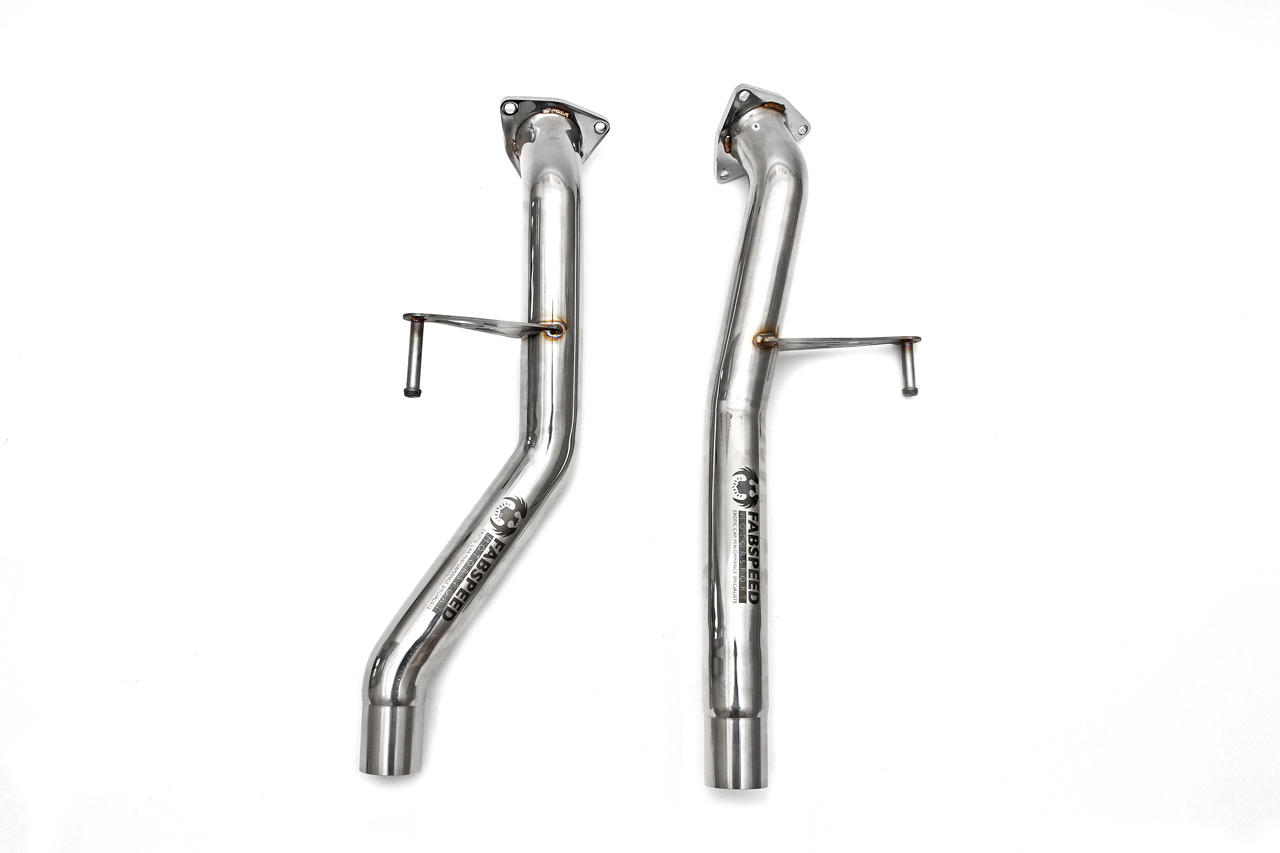 Fabspeed Porsche 955 S Secondary Competition Link Pipes (2002-2007) Fabspeed Motorsport