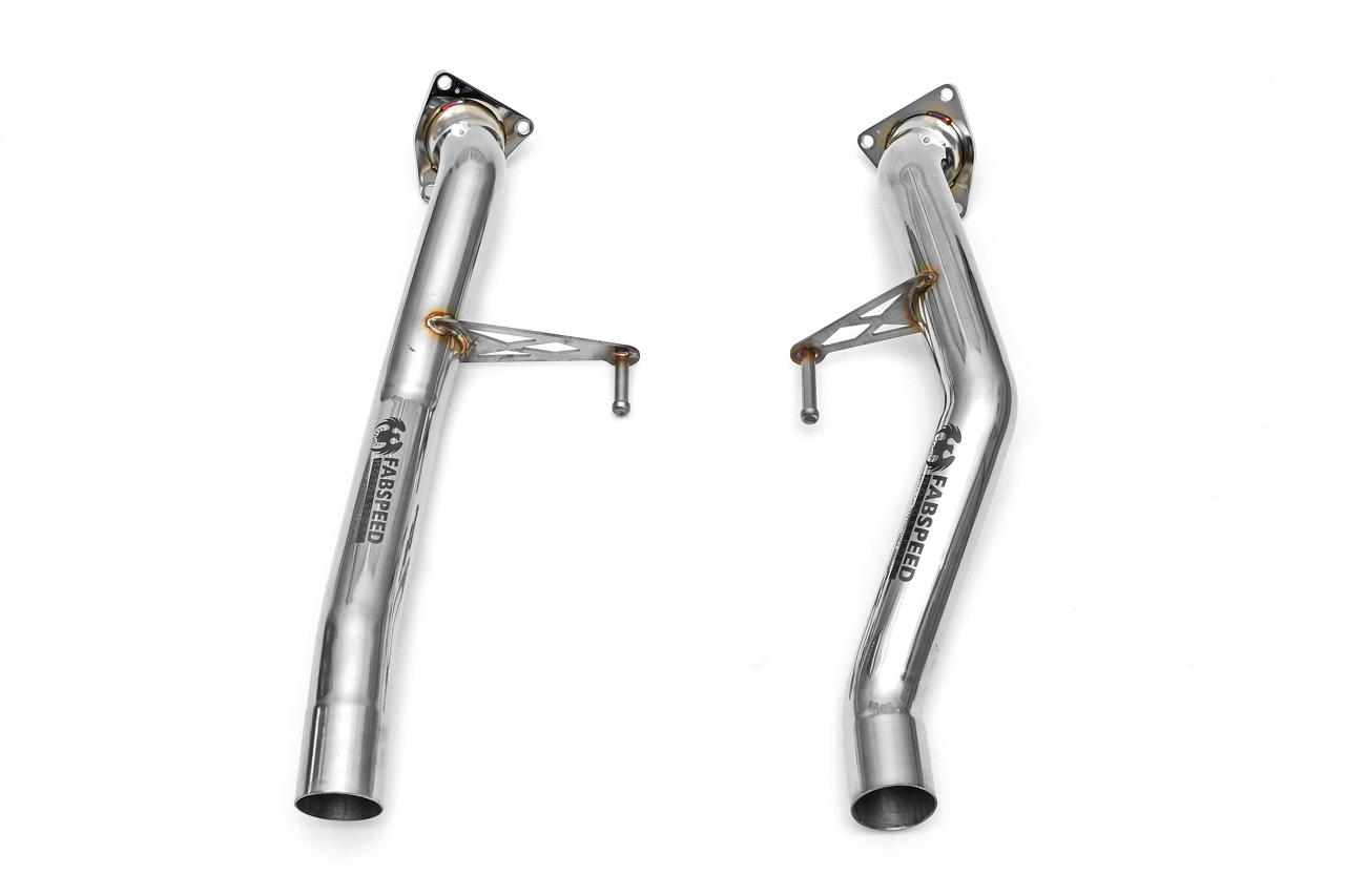 Fabspeed Porsche 955 Turbo / Turbo S Secondary Competition Link Pipes (2002-2007) Fabspeed Motorsport
