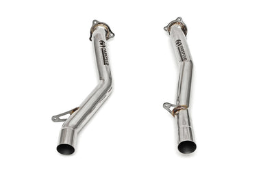 Fabspeed Porsche 958.2 Cayenne S E-Hybrid Secondary Competition Link Pipes (2015-2018) Fabspeed Motorsport