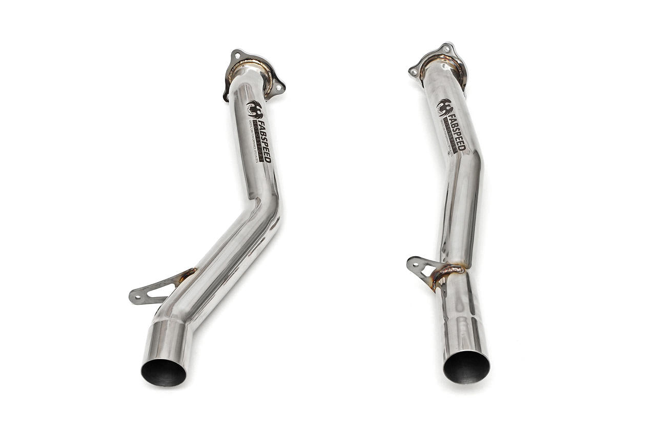 Fabspeed Porsche 958.2 S / GTS Secondary Competition Link Pipes (2015-2018) Fabspeed Motorsport