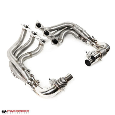 Fabspeed Porsche 991 GT3 / GT3 RS / 911 R Long Tube Competition Race Header System (2014-2016) Fabspeed Motorsport