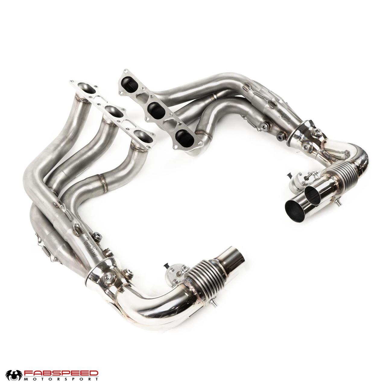Fabspeed Porsche 991.2 GT3 / GT3 RS Long Tube Competition Race Header System (2017+) Fabspeed Motorsport