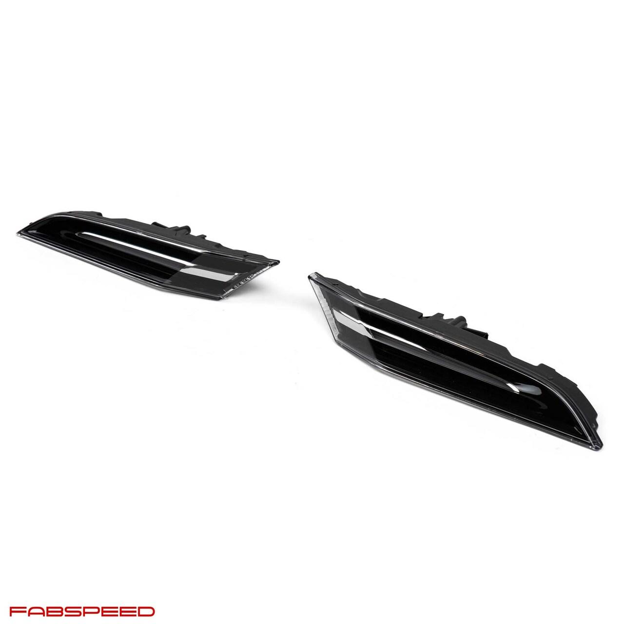 Porsche 992 OEM Clear Side Marker Lights (2019+) Fabspeed Motorsport