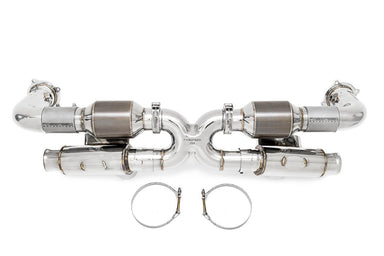 Fabspeed Porsche 993 Turbo Modular Sport Catalytic Converter X-Pipe (1995-1998) Fabspeed Motorsport