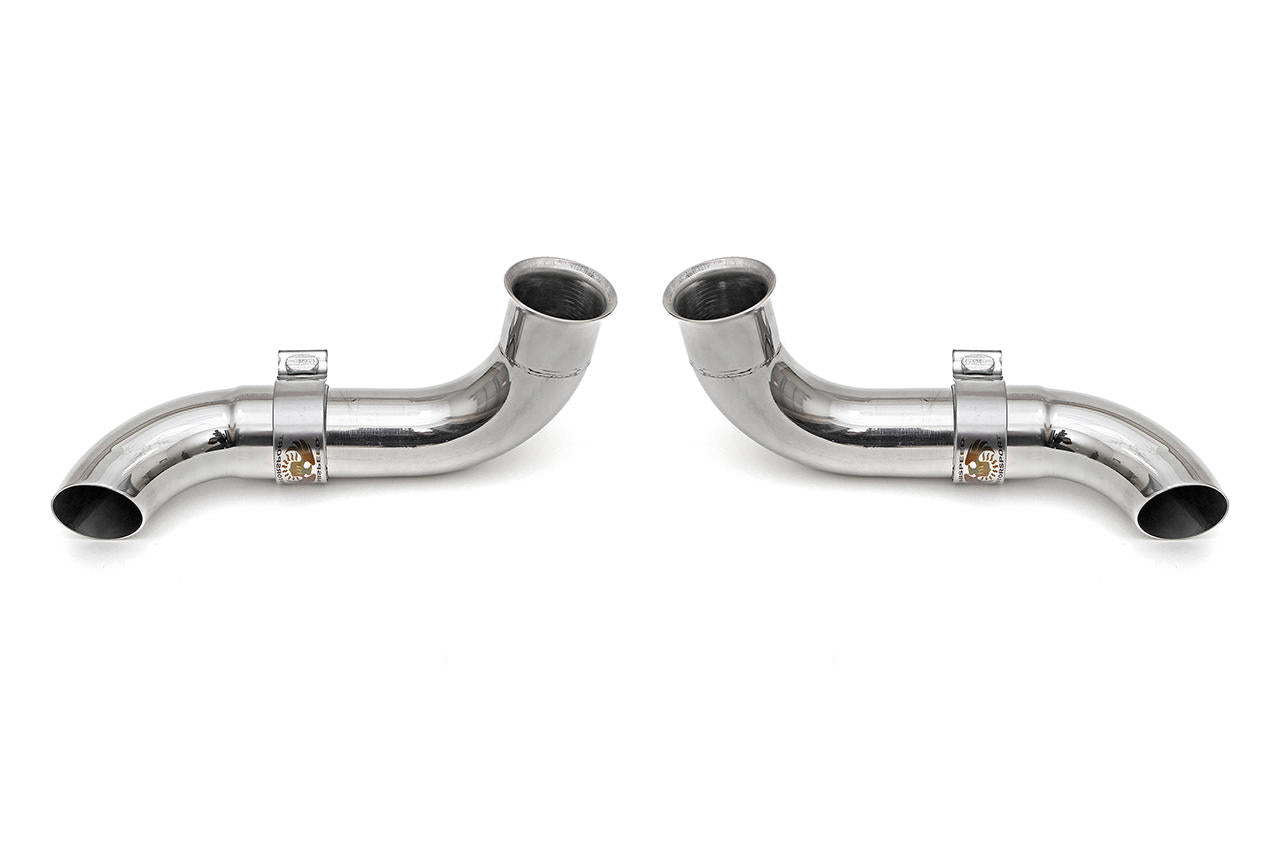 Fabspeed Porsche 996 GT3 Competition Muffler Outlets w/ Adjustable Turndowns Fabspeed Motorsport