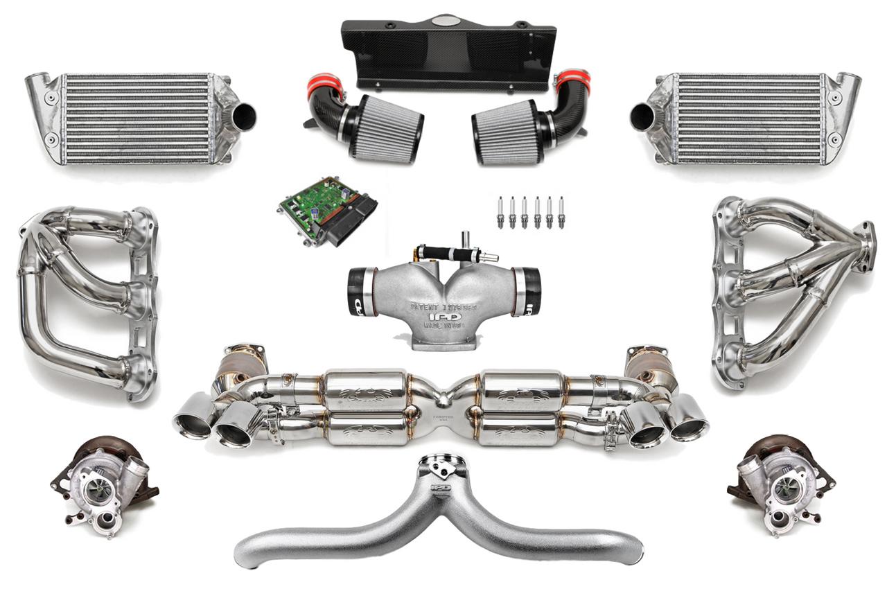 Fabspeed Porsche 997.2 Turbo FS-700 Supersport Turbo Package (2010-2012) Fabspeed Motorsport