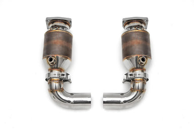 Fabspeed Porsche 997.2 Turbo / Turbo S Sport Catalytic Converters (2010-2012) Fabspeed Motorsport