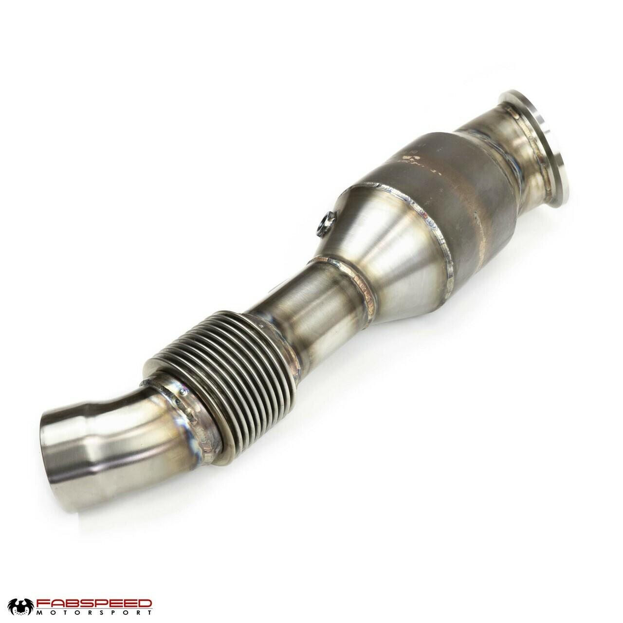 Fabspeed Toyota Supra 3.0L (A90) Sport Catalytic Converter Downpipe (2020+) Fabspeed Motorsport