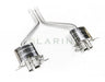 BENTLEY CONTINENTAL GTC (+SPEED) - LARINI 'ST2' EXHAUST REAR ASSEMBLIES + ACTIVALVE Larini