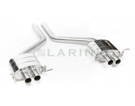 BENTLEY CONTINENTAL SUPERSPORTS - LARINI 'GTE' EXHAUST REAR ASSEMBLIES Larini