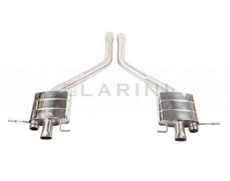 BENTLEY CONTINENTAL GT V8 S - LARINI 'GTE' EXHAUST REAR ASSEMBLIES Larini