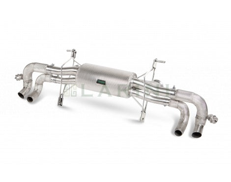 AUDI R8 V10 PERFORMANCE (ROW) - LARINI 'GT2' EXHAUST ASSEMBLY + ACTIVALVE (INCO) Larini